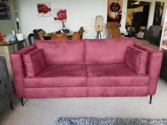 Roze Borne Bankstel 145cm – A-meubel