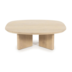 Salontafels Stef - 80cm - Naturel - 96196