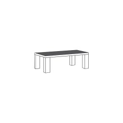 Salontafel T13-L Pieterburen 135cm