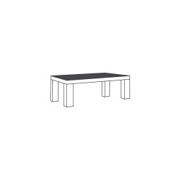 Salontafel T13-L Emmen 135cm