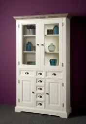 Vitrinekast Vitrine Kabinet Fleur 115 115cm