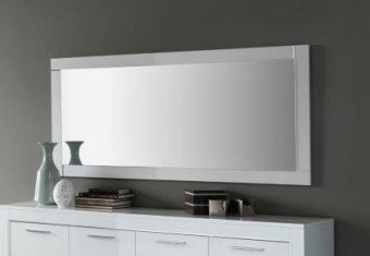 Spiegel Marknesse Wit 140cm