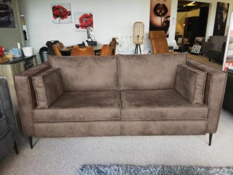 Taupe Borne Bankstel 145cm – A-meubel