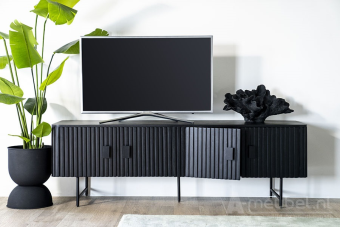 TV meubel Remi 4-deurs - Zwart- 95665 170cm