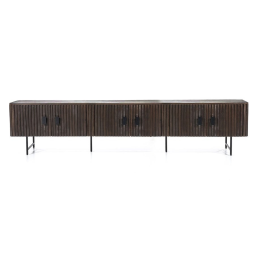 TV Meubel Remi 6-deurs- Bruin - 95730 250cm