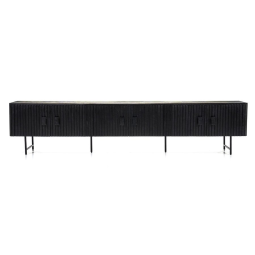 TV Meubel Remi 6-deurs- Zwart- 95731 250cm