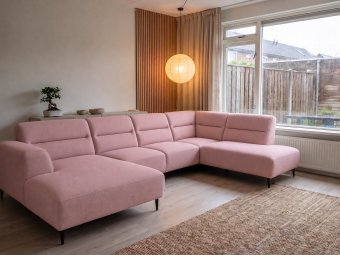 U-Bank Bloemendaal in roze – kleurimpressie