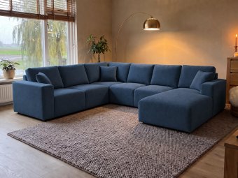 U-Bank Marle in blauw – kleurimpressie