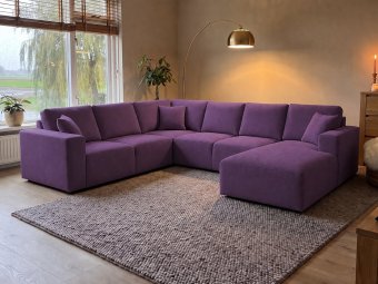 U-Bank Marle in paars – kleurimpressie