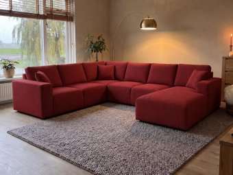 U-Bank Marle in rood – kleurimpressie