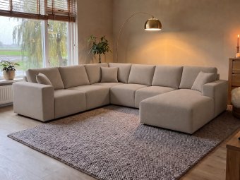 U-Bank Marle in taupe – kleurimpressie