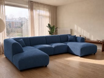 U-Bank Rotterdam in blauw – kleurimpressie