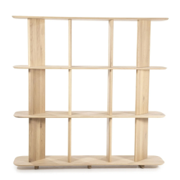 Wandkast Ty - Naturel - 96222 180cm