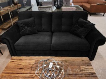 Zwarte bankstel Groenveld 187cm – A-meubel