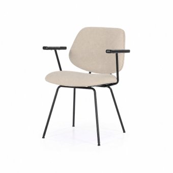 Armstoel Jon - Beige Maywood - 95985 in beige – kleurimpressie