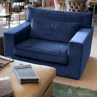 Oudenbosch Loveseat – blauw fauteuil