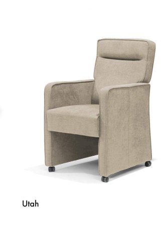 Eetkamerstoel Utah – beige eetkamerstoel