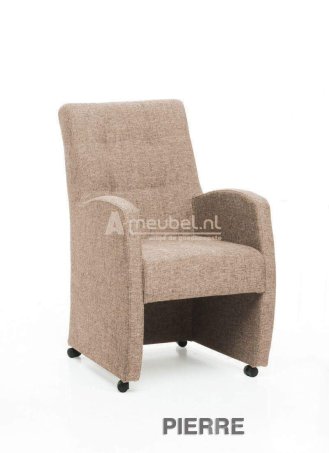 Eetkamerstoel Pierre – beige eetkamerstoel