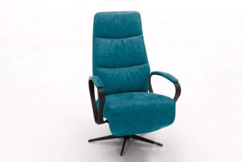 Relaxfauteuil Hitzum – blauw fauteuil