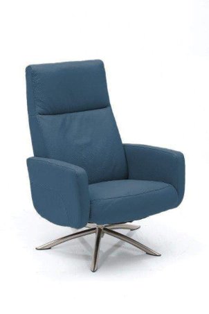 Relaxfauteuil Zevenaar – blauw fauteuil