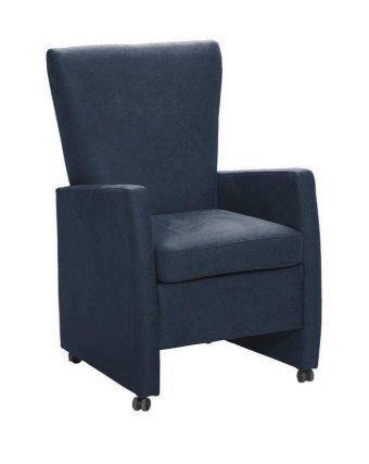 Eetkamerstoel Max – blauw landelijke eetkamerstoel