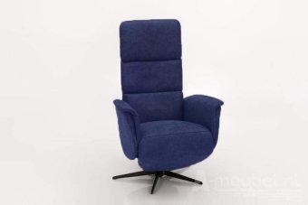 Relaxfauteuil Arkel – blauw fauteuil