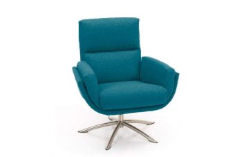 Relaxfauteuil Herxen – blauw fauteuil