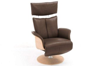 Relaxfauteuil Heesch – bruin fauteuil