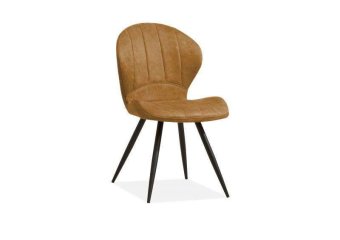 Eetkamerstoel Magic – cognac kuipstoel