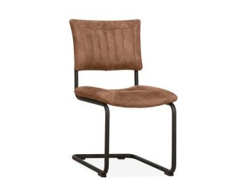 Eetkamerstoel Jax – cognac kuipstoel