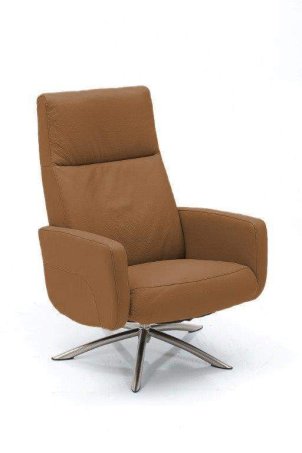 Relaxfauteuil Zevenaar – cognac fauteuil