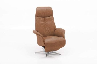 Relaxfauteuil Delfgauw – cognac fauteuil