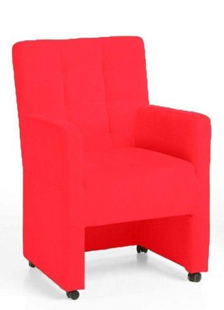 Eetkamerstoel Peter – roze eetkamerstoel