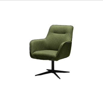 Draaifauteuil Rex – groen fauteuil