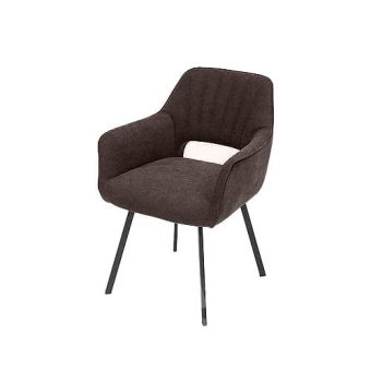 Eetkamerstoel April – bruin eetkamerstoel