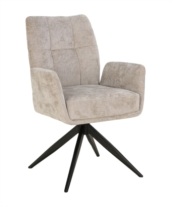 Eetkamerstoel Atal – fauteuil met armleuning