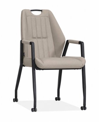 Eetkamerstoel Axa in taupe – kleurimpressie