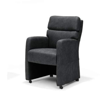Eetkamerstoel Comfy – zwart design stoel