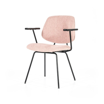 Armstoel Lynn - Pink Fletcher - 95570 – eetkamerstoel