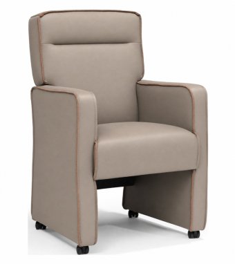 Eetkamerstoel Maine in taupe – kleurimpressie