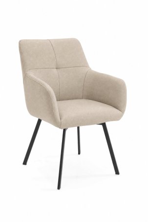Etna Eetkamerstoel in beige – kleurimpressie