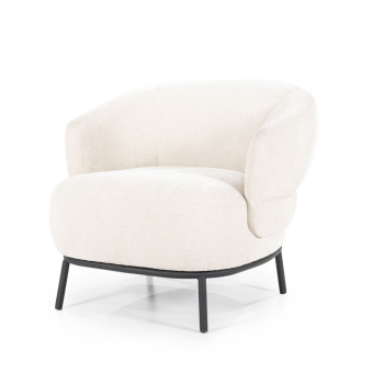 Fauteuil David -Beige Safari - 95896 – fauteuil