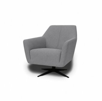Fauteuil Floris in grijs – kleurimpressie