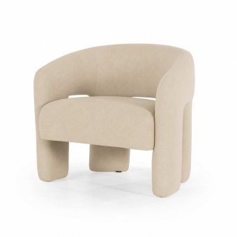 Fauteuil Hamilton - Beige Asti - 96252 in beige – kleurimpressie