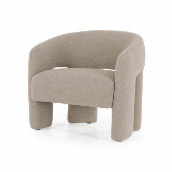 Fauteuil Hamilton - Taupe Asti - 96253 in taupe – kleurimpressie