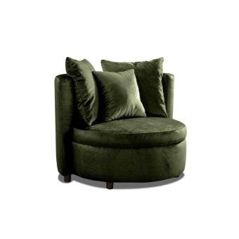 Fauteuil Lellens – groen fauteuil