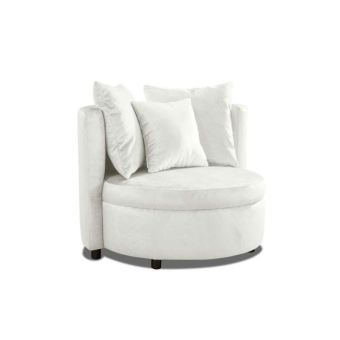 Fauteuil Lellens – wit designfauteuil