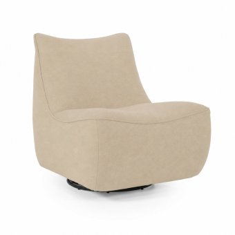 Fauteuil Loys - Beige Barkley - 96170 in beige – kleurimpressie