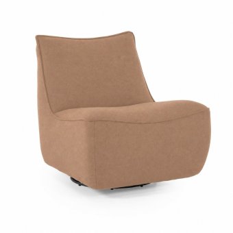 Fauteuil Loys - Bruin Barkley - 96172 in bruin – kleurimpressie