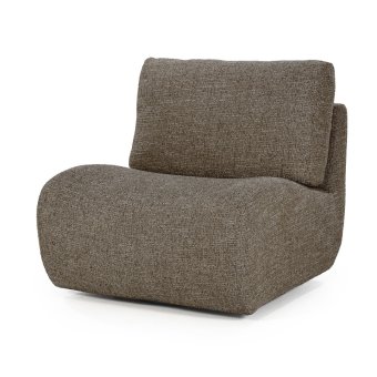 Fauteuil Lucia - Bruin Donna - 96305 – fauteuil